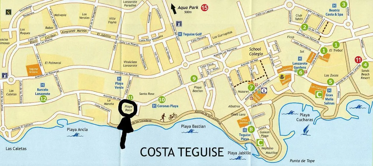 Holiday home House First Line Of The Sea Villa Costa Teguise
